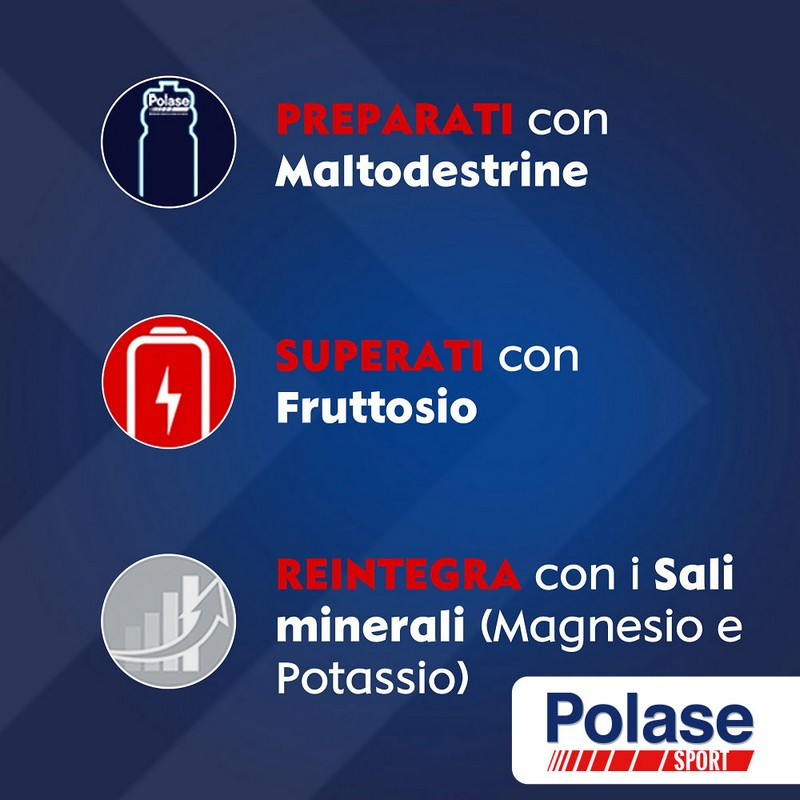 Polase Classico 36 bustine + Polase Sport 10 bustine Magnesio e Potassio Integratore Alimentare Sali Minerali 