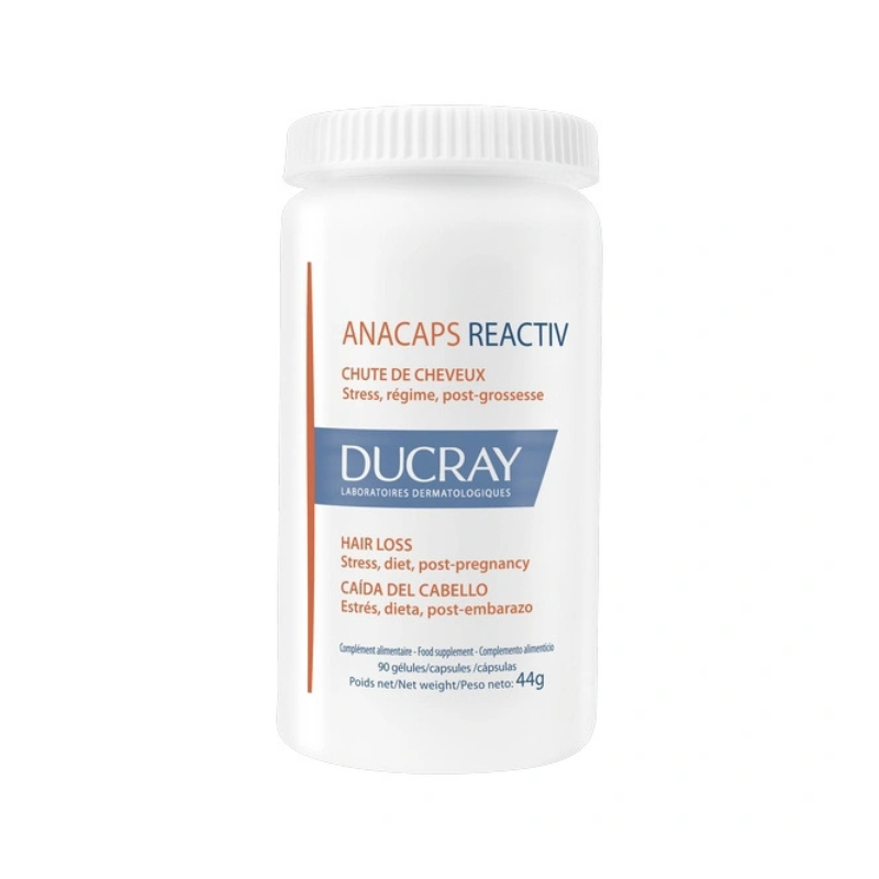 Ducray Anacaps Reactiv 90 Capsule - Integratore Per Capelli In Situazione Occasionale