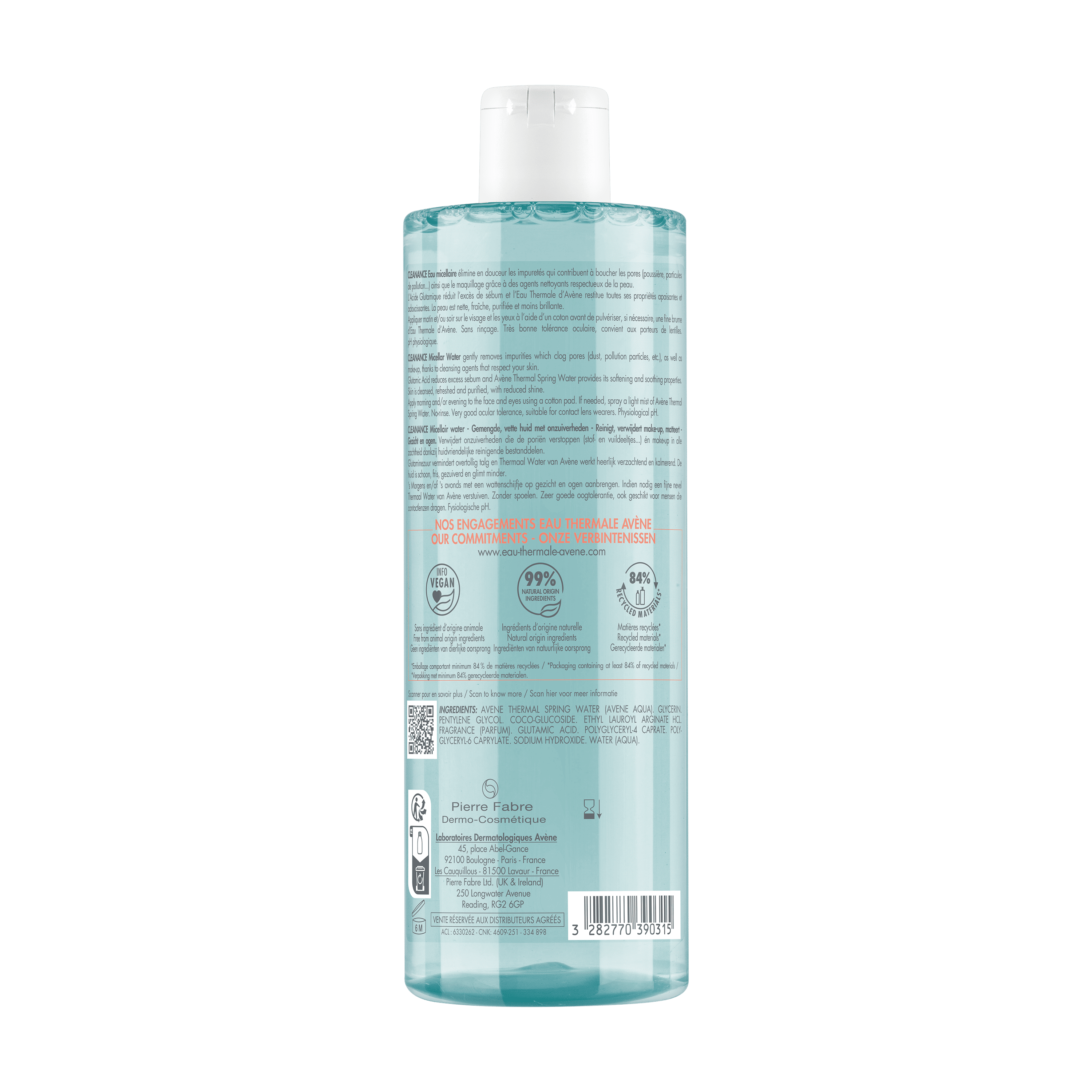 CLEANANCE Acqua Micell.400ml
