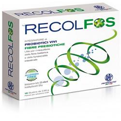 Recolfos Integratore di Probiotici e Fibre 10 Bustine Recolfos Integratore di Probiotici e Fibre 10 Bustine