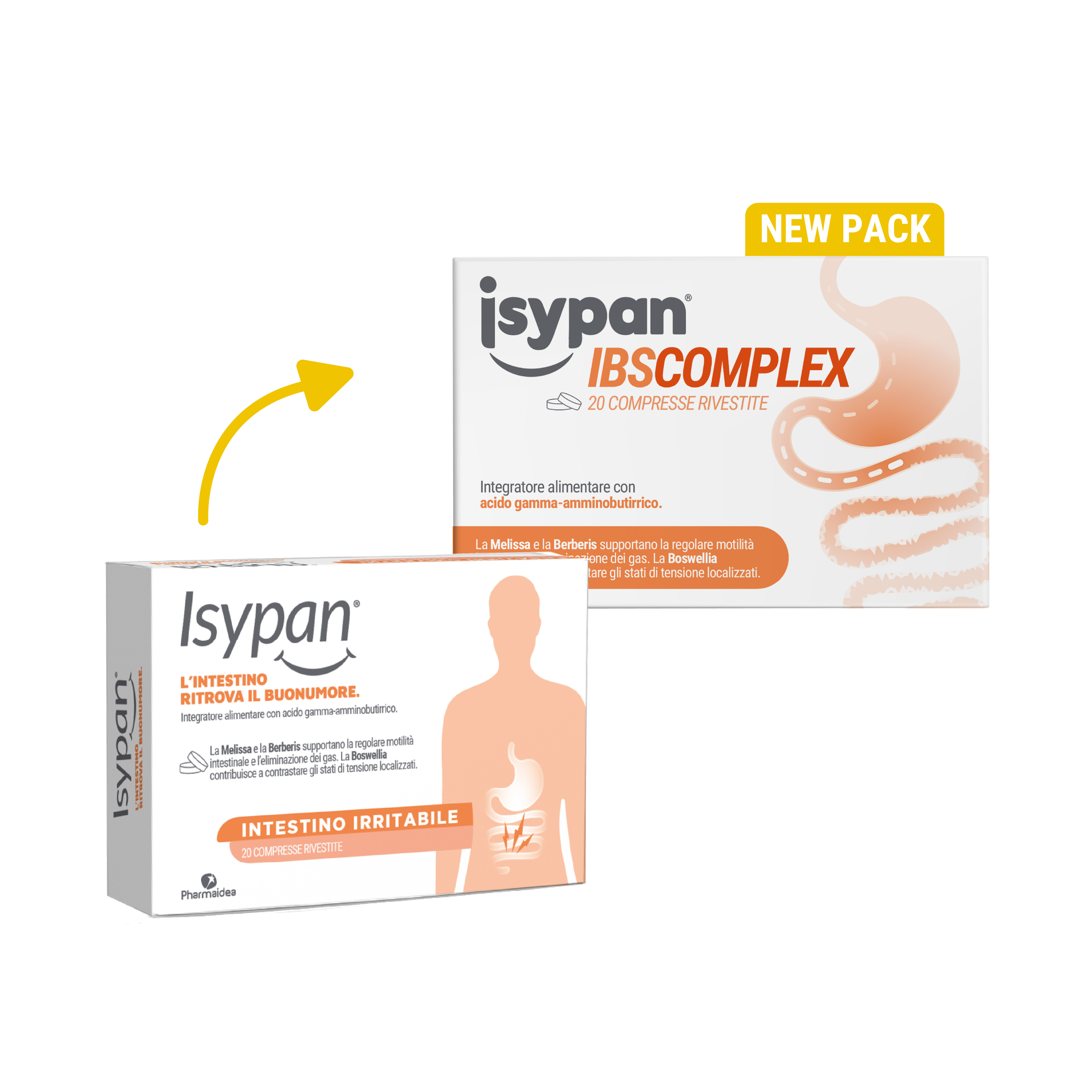 Isypan IBSComplex 20 Compresse - Integratore Per La Funzionalità Del Sistema Digerente