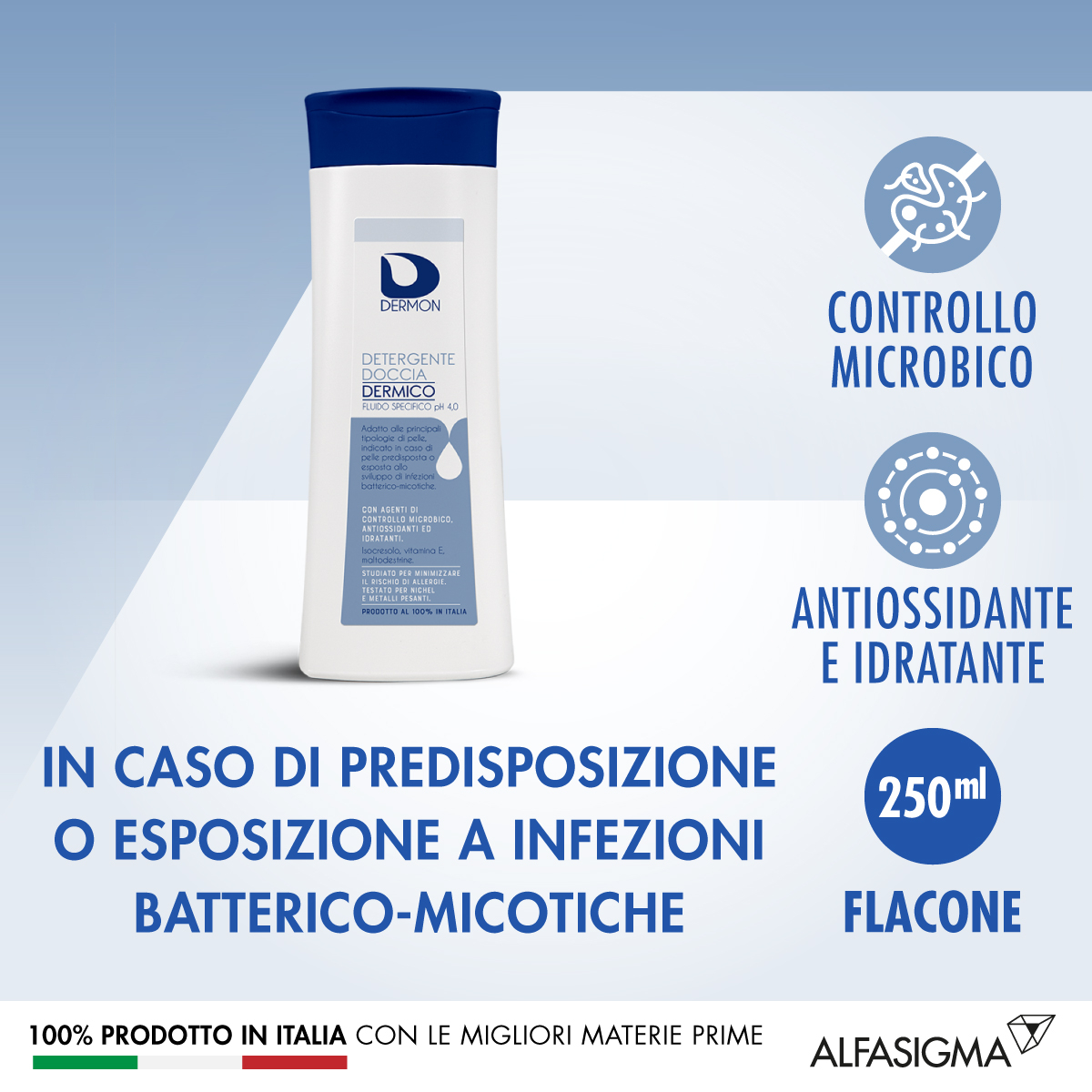 DERMON Detergente Doccia DERMICO 250ml