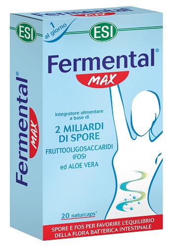 Esi Fermental Max Naturcaps Integratore Intestinale 20 Capsule