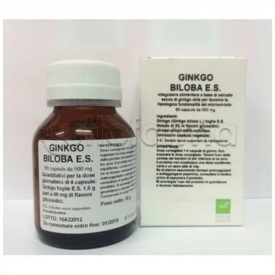 GINKGO BILOBA ES 60CPS
