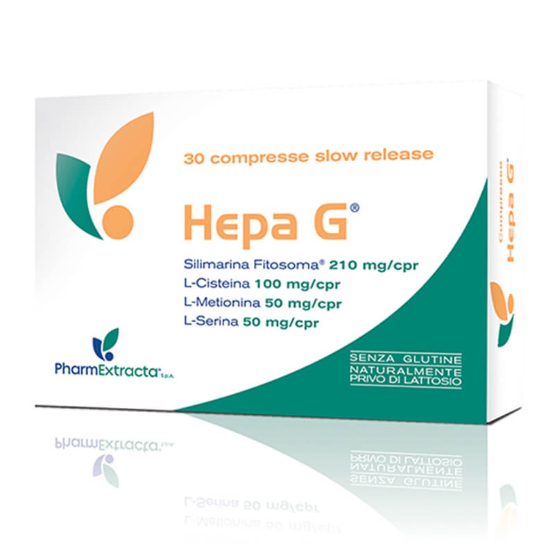 Hepa G Integratore Per la Funzionalità Epatica 30 Compresse