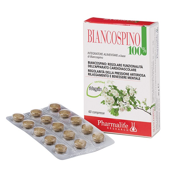 Pharmalife Research Biancospino Integratore per il Benessere del Sistema Circolatorio