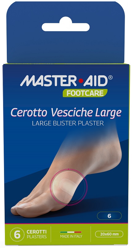 FOOTCARE CER VESCICHE L 6PZ