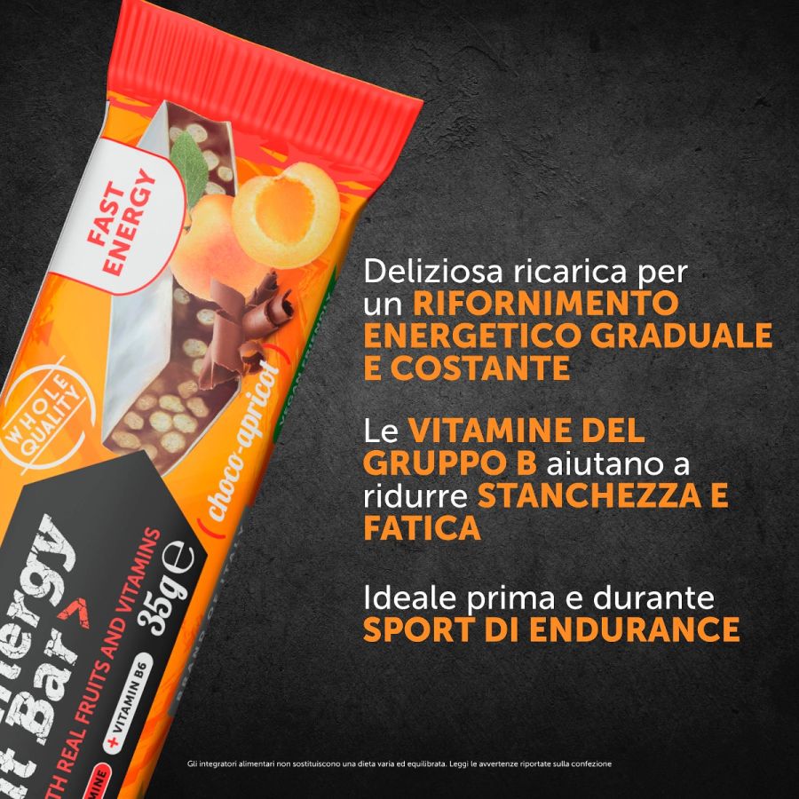 Named Sport - Total Energy Fruit Bar Gusto Choco-Apricot - Barretta Energetica 35 g