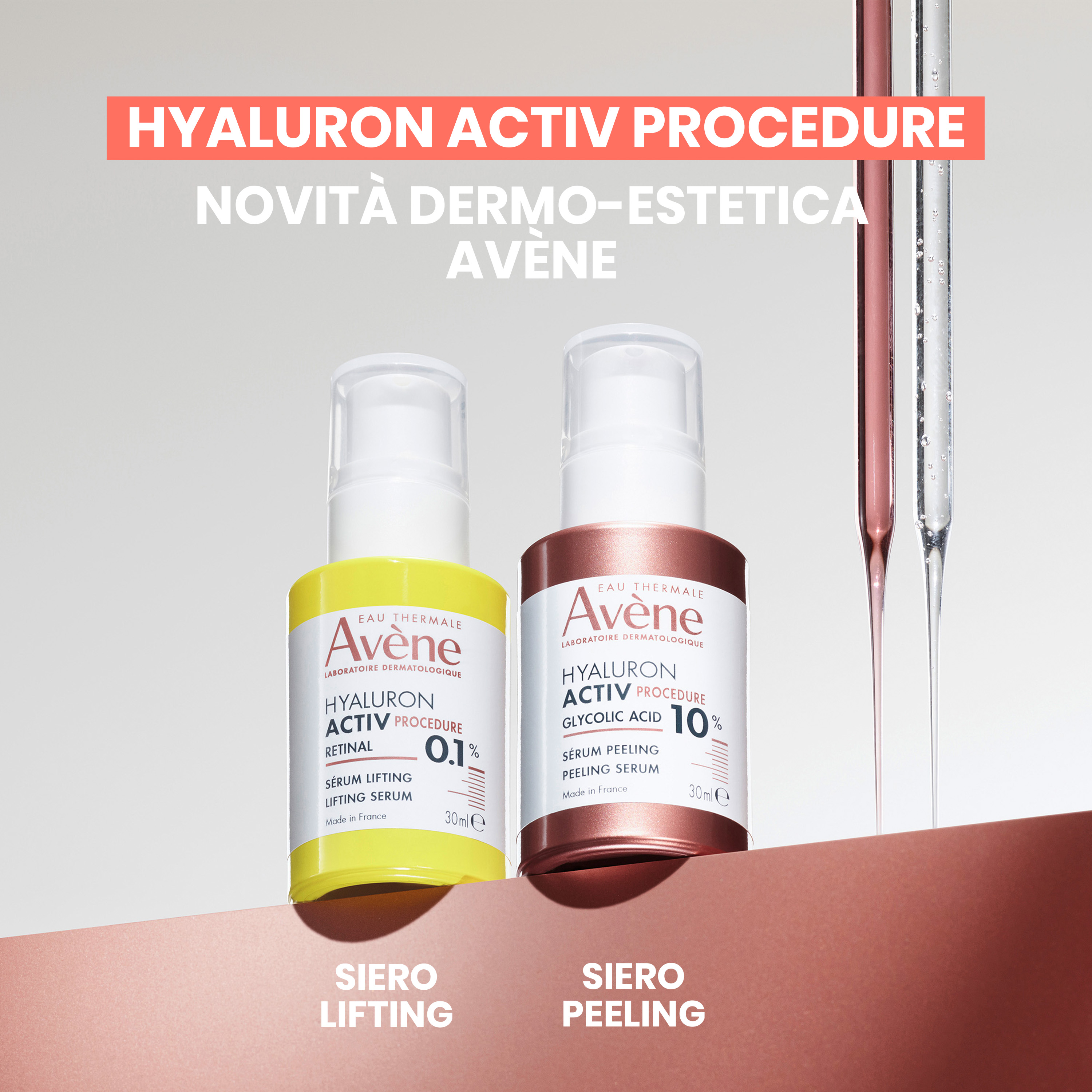 Avène Hyaluron Activ Procedure Retinal 0,1% - Siero Rassodante 30 ml