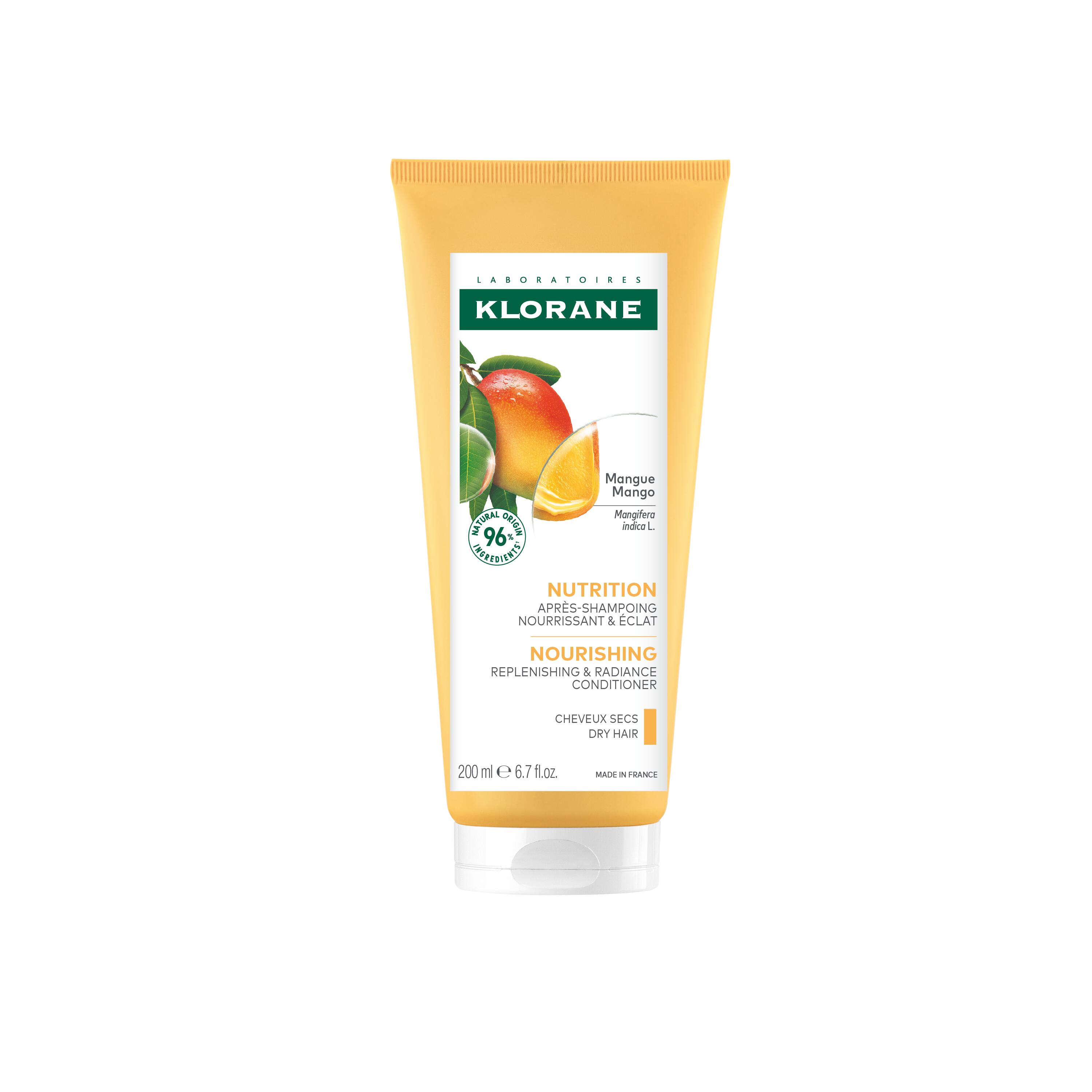 Klorane - Balsamo Nutriente Al Mango Per Capelli Secchi 200 ml