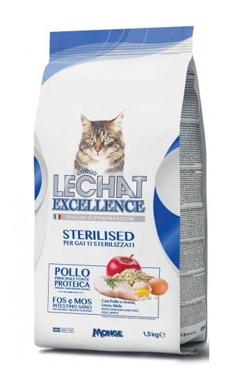 LECHAT GATTO EXCELLENCE STERILISED POLLO 1,5KG