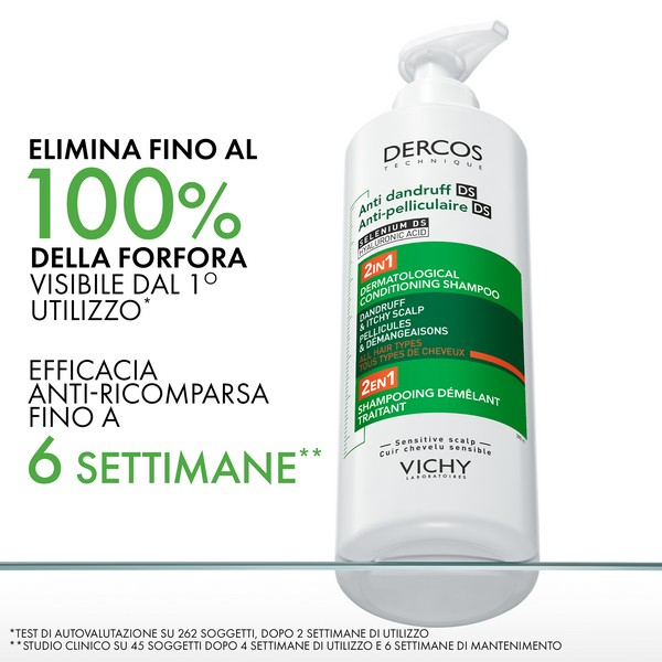 Vichy Dercos Trattamento Antiforfora 2in1 Shampoo+Balsamo 400ml Vichy Dercos Trattamento Antiforfora 2in1 Shampoo+Balsamo 400ml