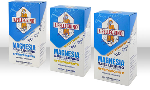 Magnesia San Pellegrino 45% Polvere Effervescente 100 g Limone