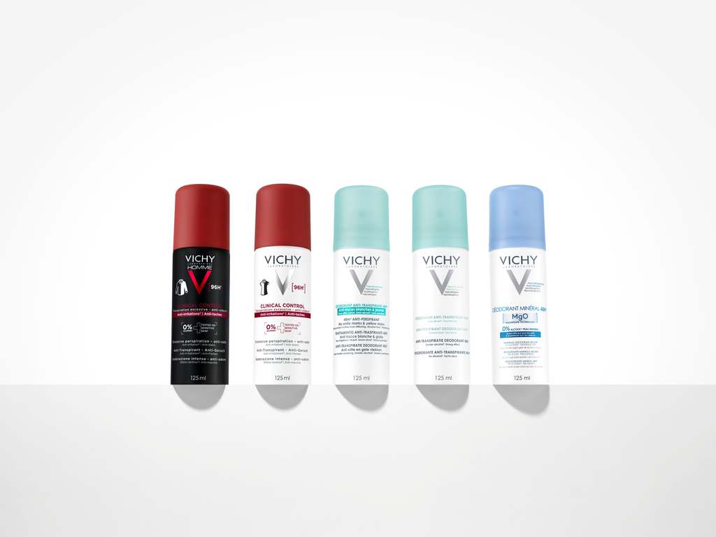 Vichy Deo Clinical - Deodorante Aerosol Per Sudorazione Intensa 125 ml