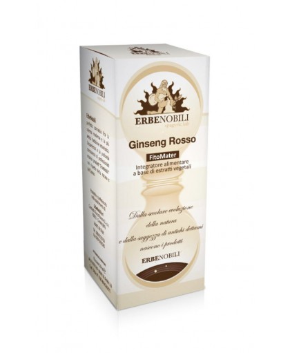Erbenobili Ginseng Rosso Fitomater Tintura Madre 50 ml