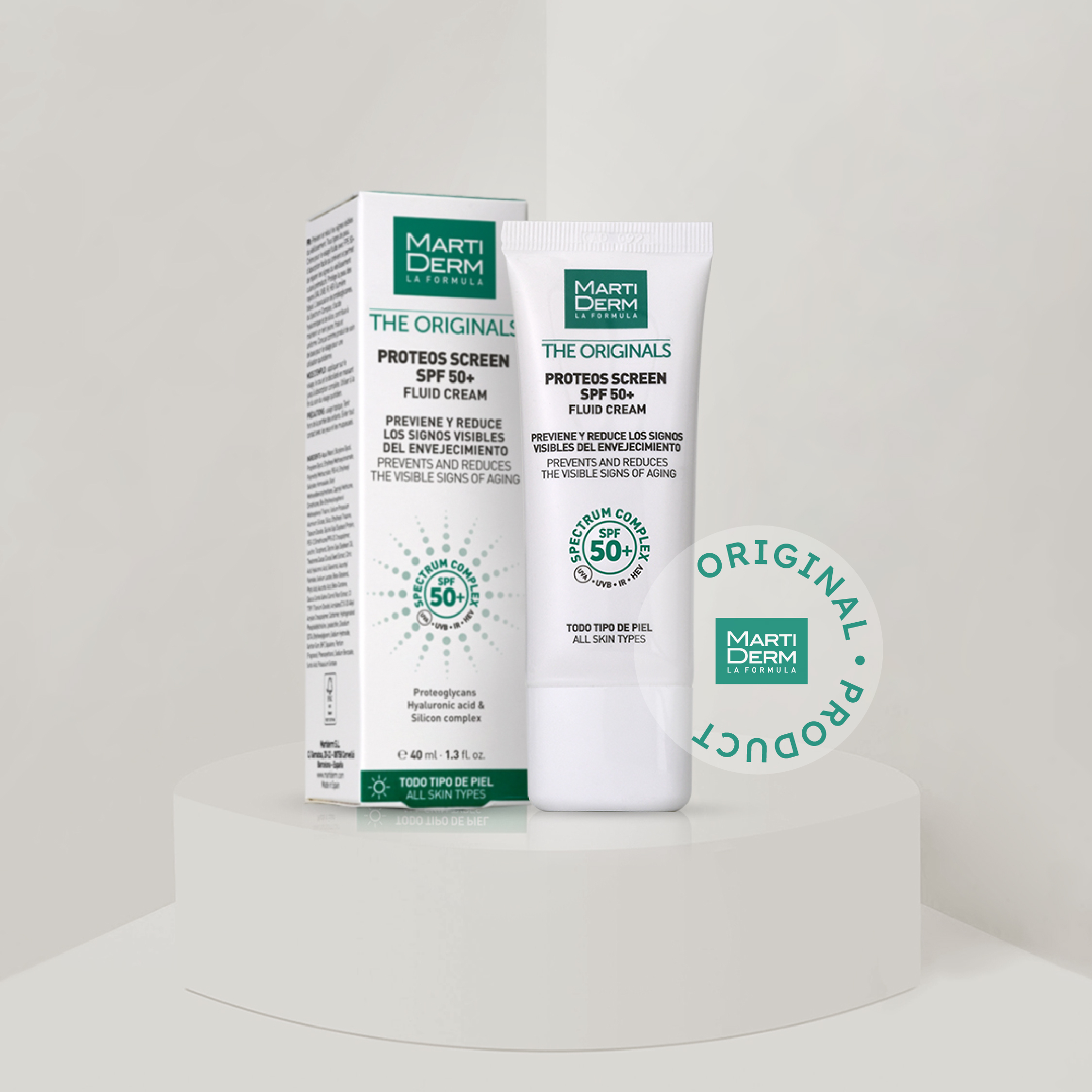 MARTIDERM PROTEOS SCR 50+ COL