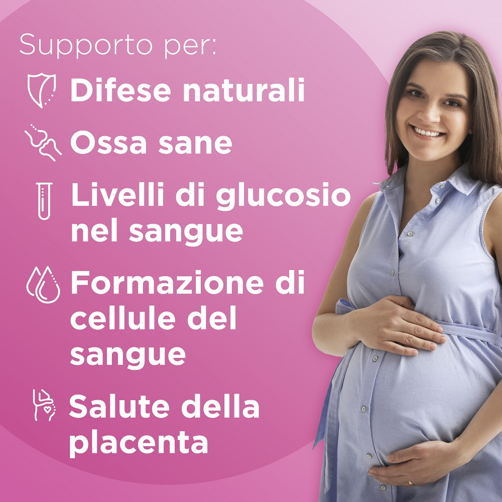 Multicentrum Mamma DHA Integratore Alimentare Multivitaminico Multiminerale Gravidanza 30Cpr+30Cps Multicentrum Mamma DHA Integratore Alimentare Multivitaminico Multiminerale Gravidanza 30Cpr+30Cps