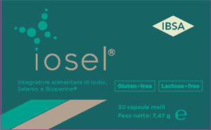 Iosel Integratore Tiroide 30 Capsule Molli
