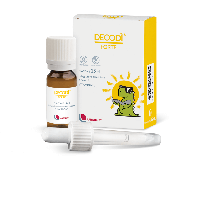 Decodì Forte Integratore di Vitamina D flacone 15 ml Decodì Forte Integratore di Vitamina D flacone 15 ml