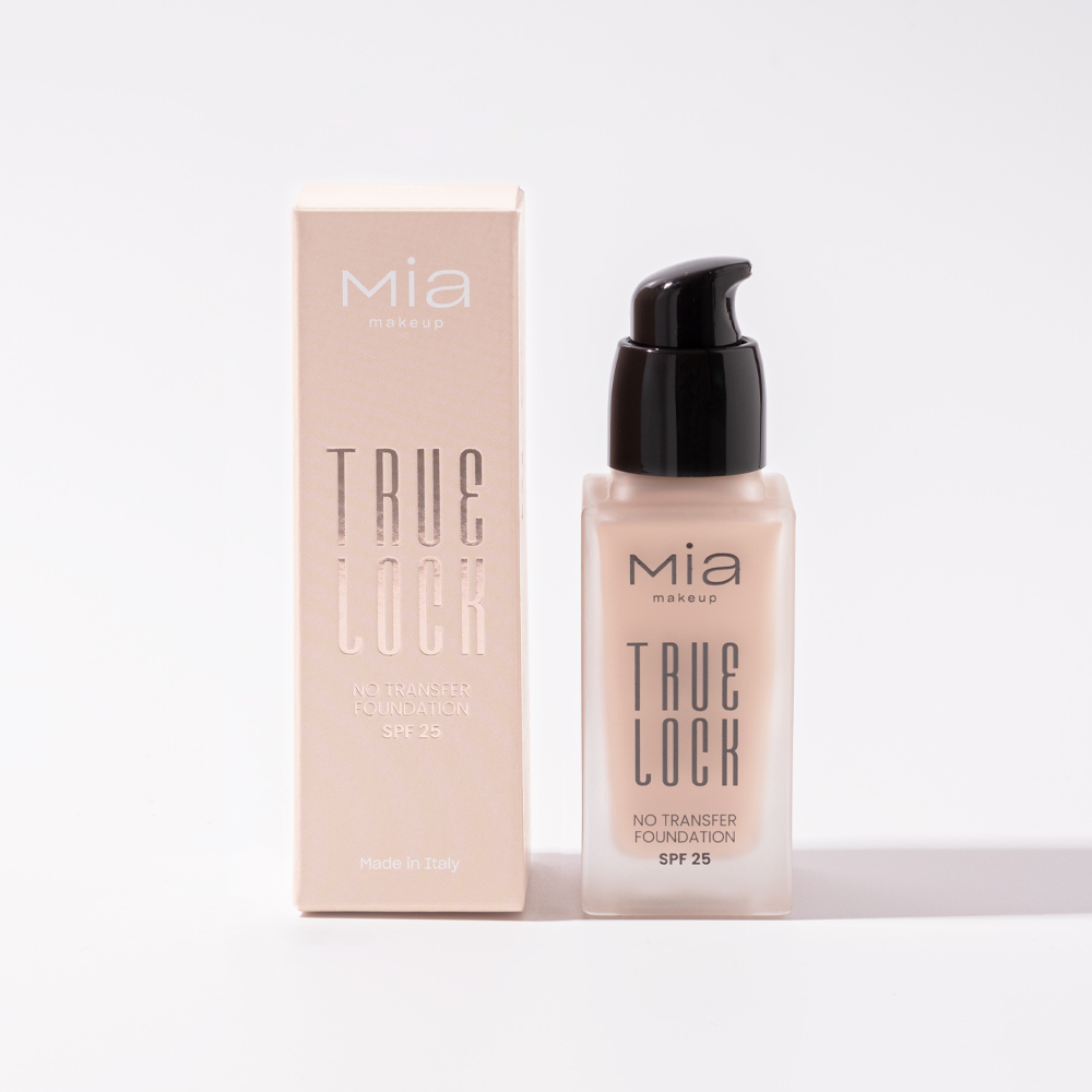 Mia Makeup - True Lock - Fondotinta Fluido SPF25 A Lunga Tenuta - N.06 Butterscotch