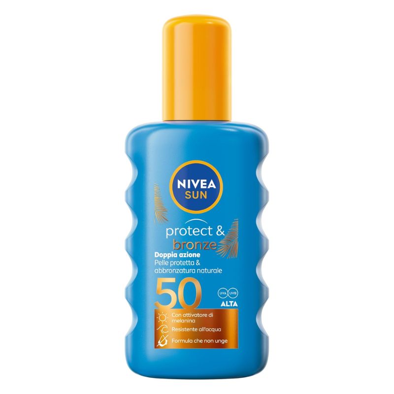 Nivea Sun - Protect & Bronze - Crema Solare SPF50 Corpo 200 ml