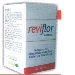 Reviflor Integratore Flora Batterica Intestinale 30 Capsule Reviflor Integratore Flora Batterica Intestinale 30 Capsule