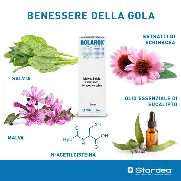 Golarox Spray Integratore Benessere Gola 20 ml Golarox Spray Integratore Benessere Gola 20 ml