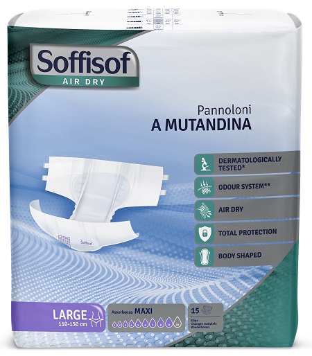 SOFFISOF AirDry Pann.Mut.Mx L 15pz