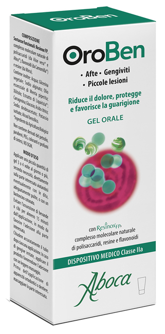 OROBEN GEL ORALE 15ML - DISPOSITIVO MEDICO Classe II a OROBEN GEL ORALE 15ML - DISPOSITIVO MEDICO Classe II a