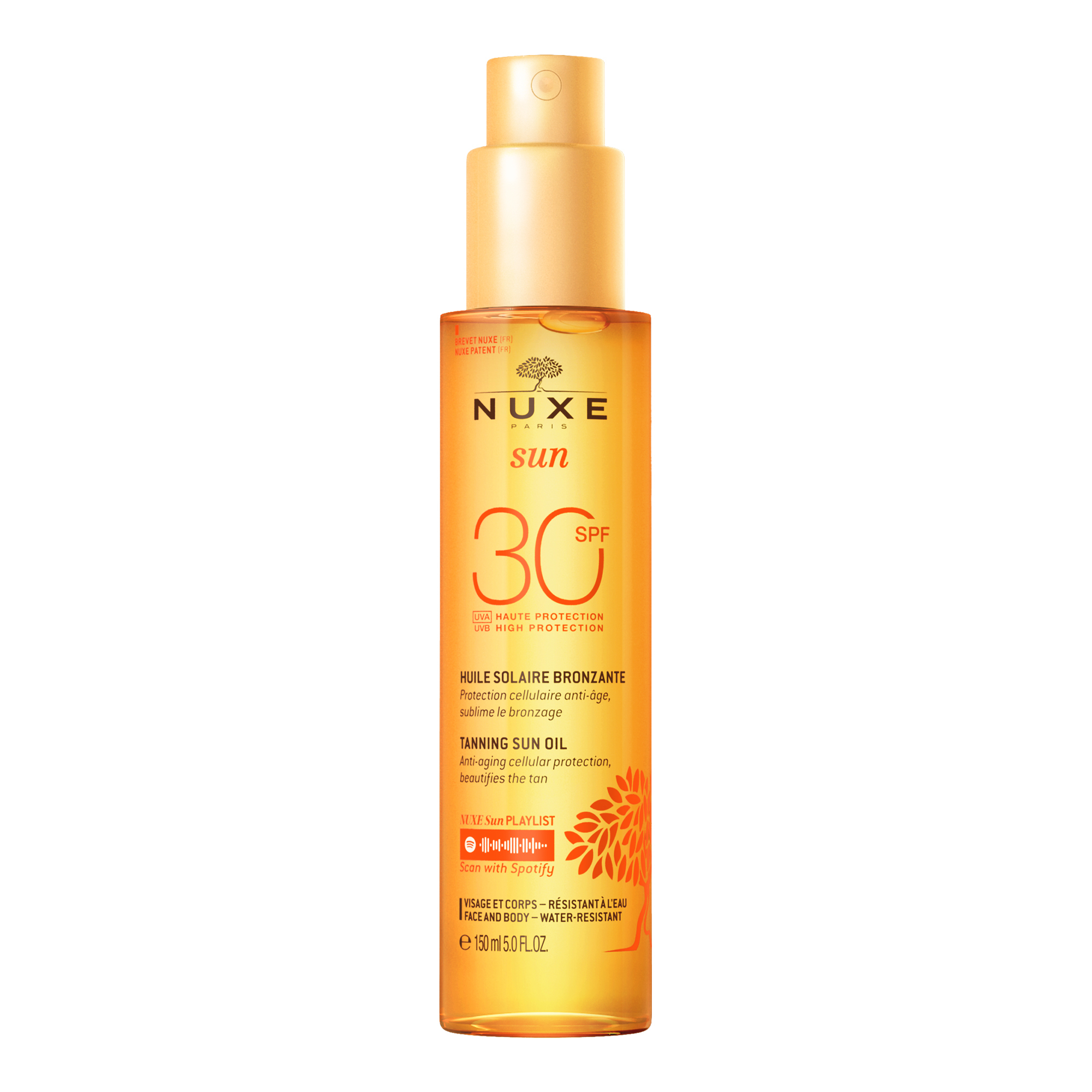 Nuxe Sun Olio Solare Viso E Corpo Spf30  150ml.