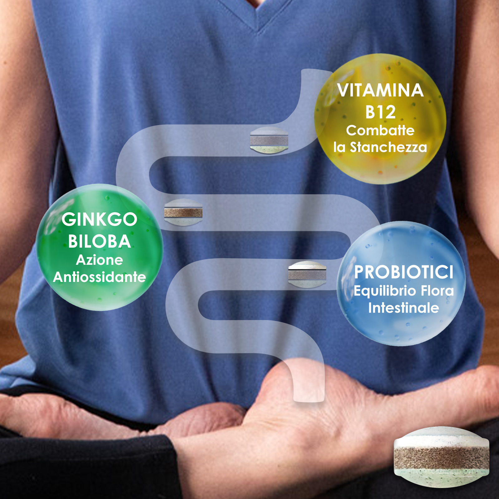 Enterogermina Active Age 28 compresse, Integratore con Probiotici (Fermenti Lattici), Ginkgo Biloba e Vitamina B12, Equilibrio Flora Intestinale, Azione Antiossidante, Riduzione Stanchezza Enterogermina Active Age 28 compresse, Integratore con Probiotici (Fermenti Lattici), Ginkgo Biloba e Vitamina B12, Equilibrio Flora Intestinale, Azione Antiossidante, Riduzione Stanchezza