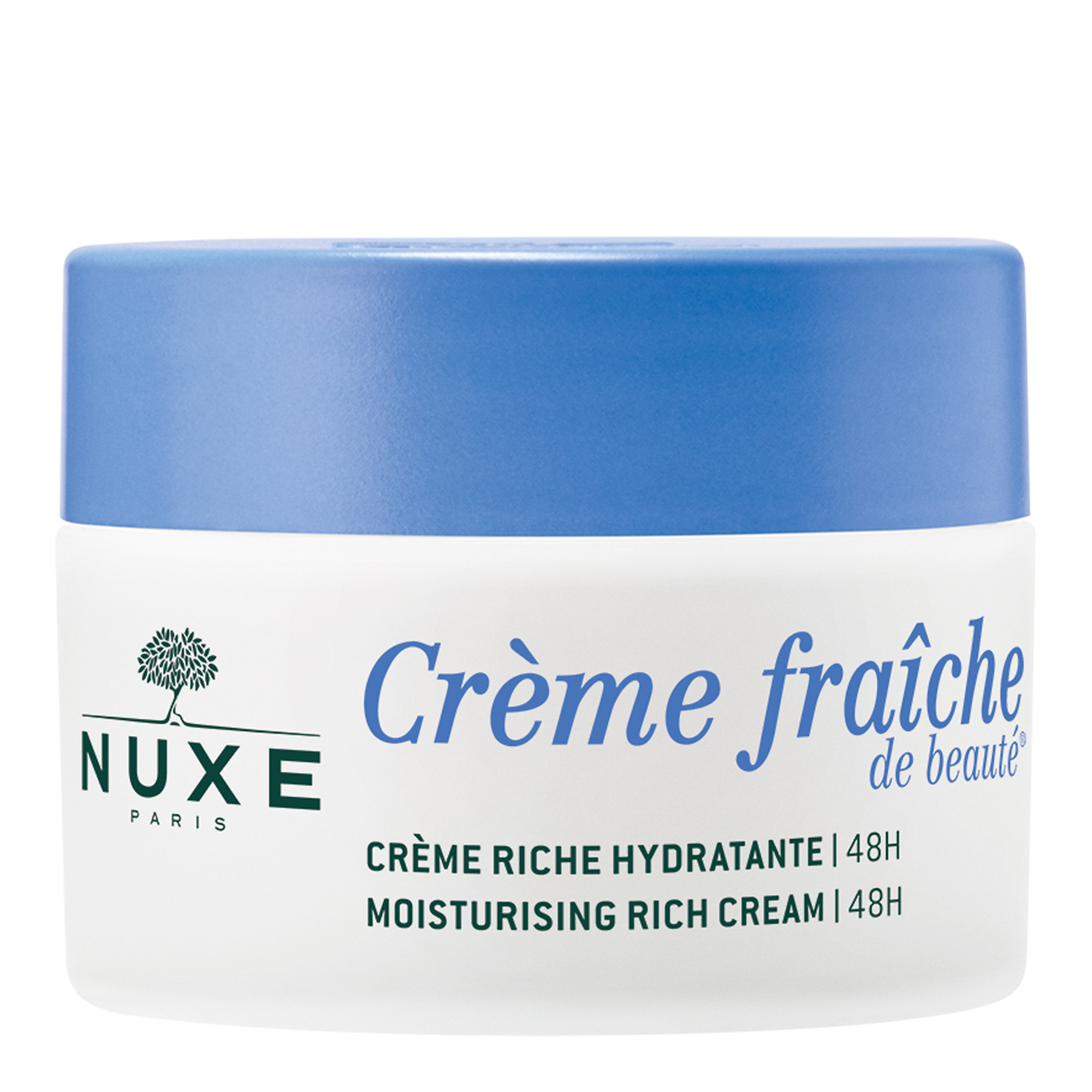 Nuxe Crème Fraîche® De Beautè Crema Ricca Idratante 48H 50ml.