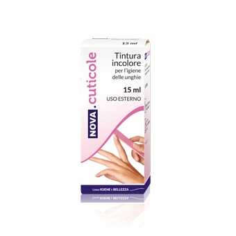Nova Cuticole Tintura Incolore Igiene Unghie 15 ml Nova Cuticole Tintura Incolore Igiene Unghie 15 ml