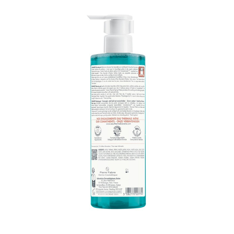 Eau Thermale Avène Cleanance Gel Detergente 400 ml Eau Thermale Avène Cleanance Gel Detergente 400 ml
