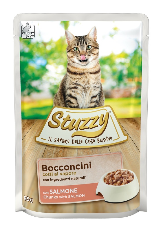 STUZZY CAT BOCCONC SALMONE 85G