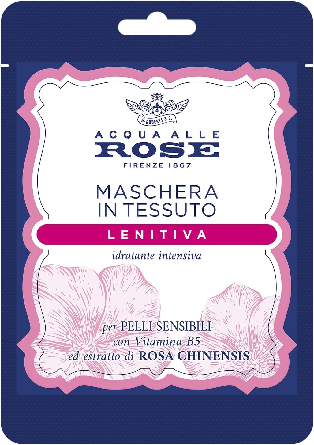 Acqua Alle Rose - 1 Maschera In Tessuto Lenitiva Viso