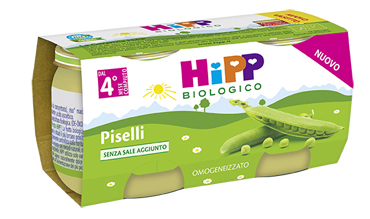 HIPP OMOG PISELLI 80G 2PZ HIPP OMOG PISELLI 80G 2PZ