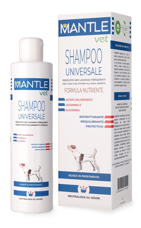 MANTLE VET SHAMPOO UNIV 250ML