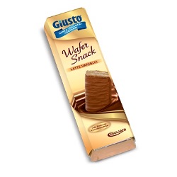 Giusto Senza Zuccheri Wafer Snack Latte e Vaniglia 30 g Giusto Senza Zuccheri Wafer Snack Latte e Vaniglia 30 g