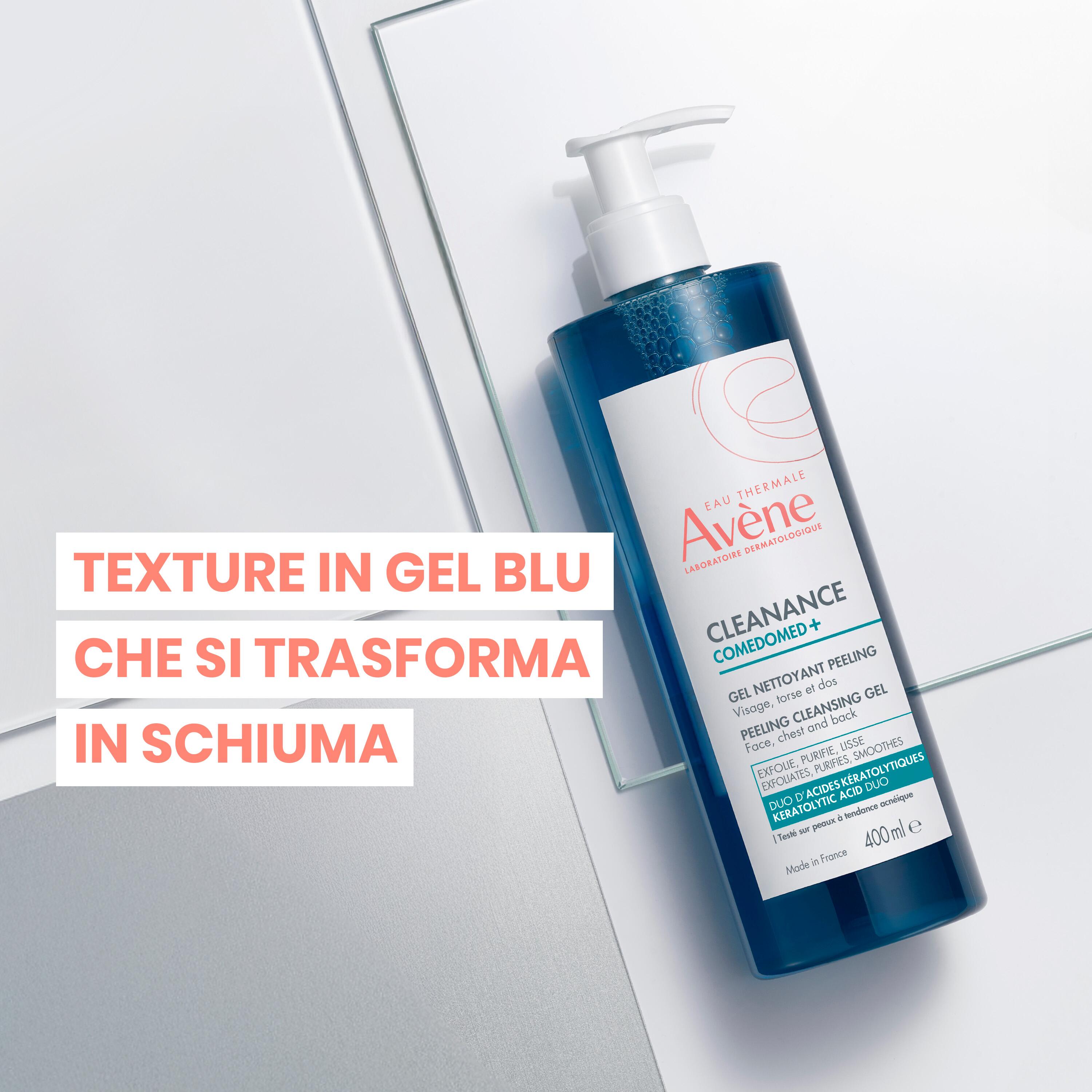 Avène Cleanance Comedomed - Gel Detergente Peeling Per Pelle Acneica E Con Imperfezioni 400 ml