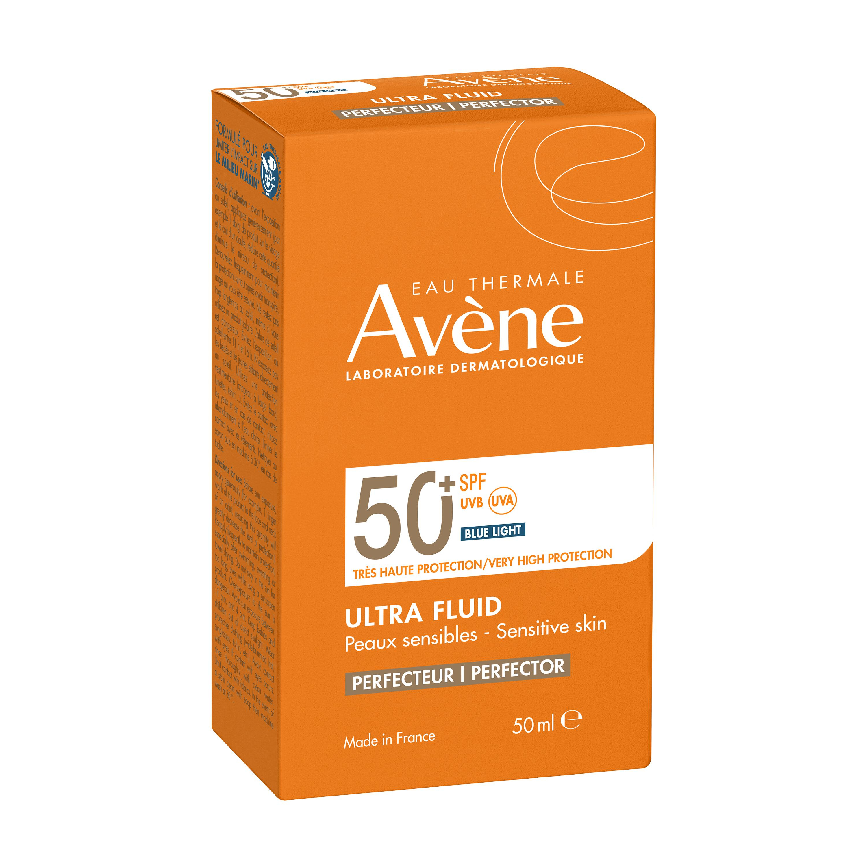 Eau Thermale Avène ULTRA FLUID PERFEZIONATORE PROTEZIONE MOLTO ALTA SPF50+ 50 ml Eau Thermale Avène ULTRA FLUID PERFEZIONATORE PROTEZIONE MOLTO ALTA SPF50+ 50 ml