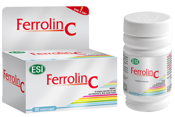 Esi Ferrolin C Integratore Ferro 30 Capsule