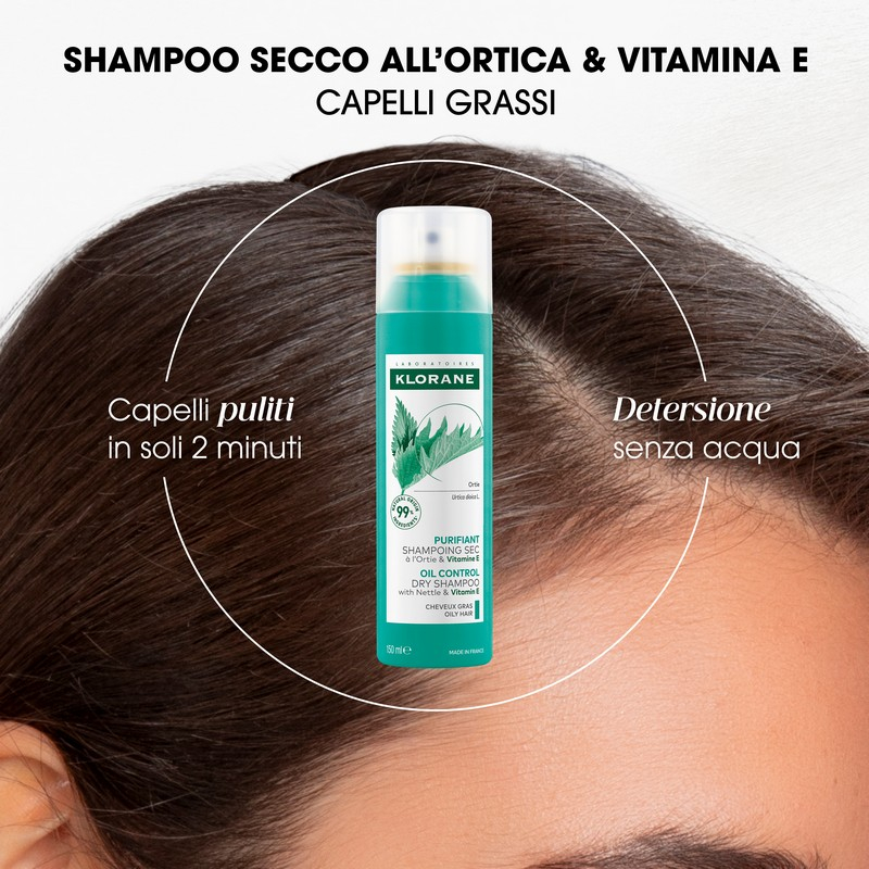 KLORANE SHAMPOO SECCO ORT150ML KLORANE SHAMPOO SECCO ORT150ML