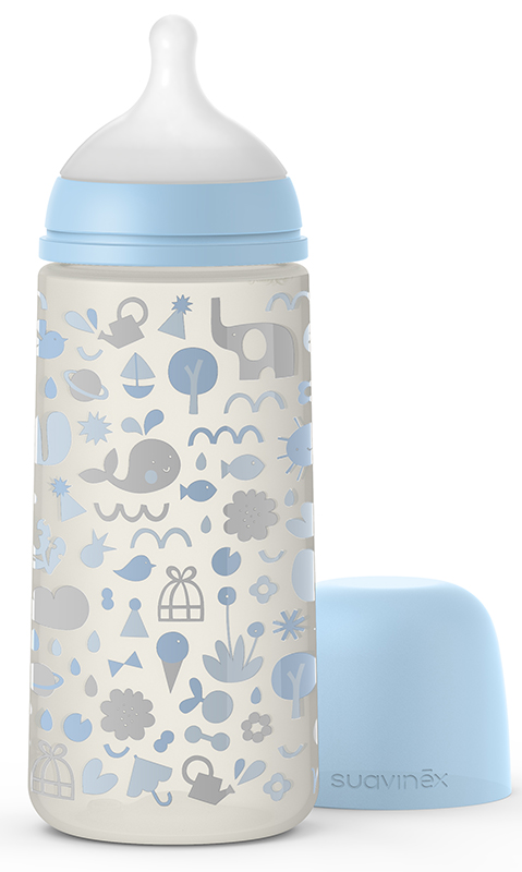 SUAVINEX MEMORIES BIBERON 360 SIL SX PRO AZZURRO