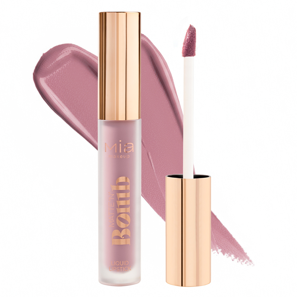 Mia Makeup - Matte 'N' Bomb - Rossetto Liquido N.01 Sugar Honey