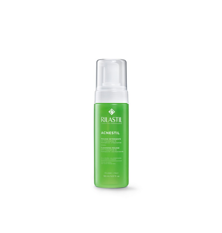 Rilastil Acnestil - Mousse Detergente - Pelle Mista e Grassa - 150 ml