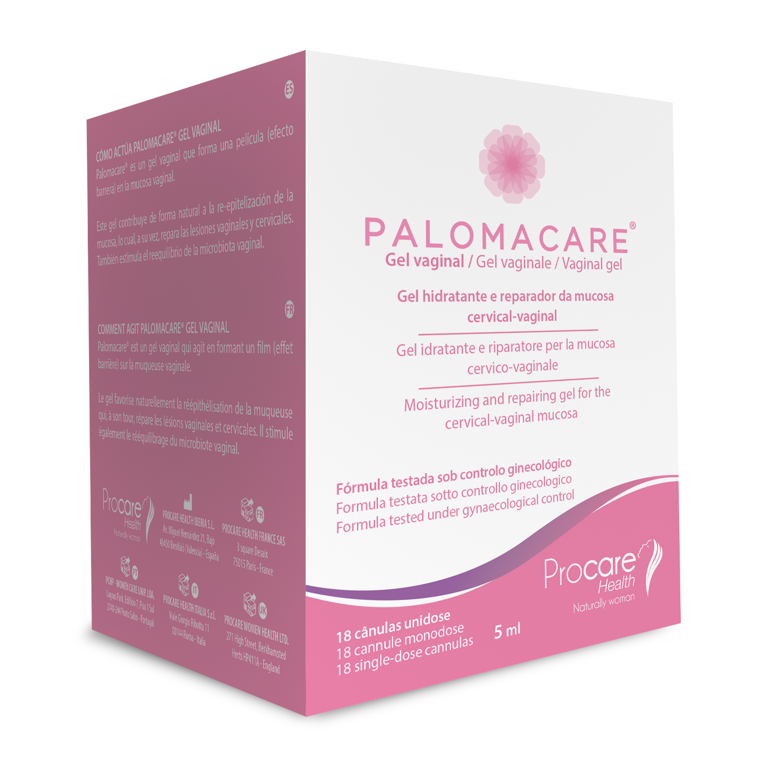 Palomacare Gel Vaginale - 18 Cannule Per Mucosa Cervico-Vaginale