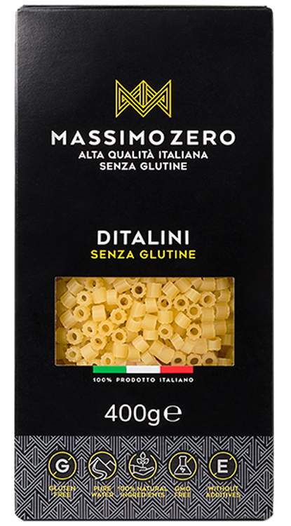 Well Food Massimo Zero Ditalini Pasta Senza Glutine