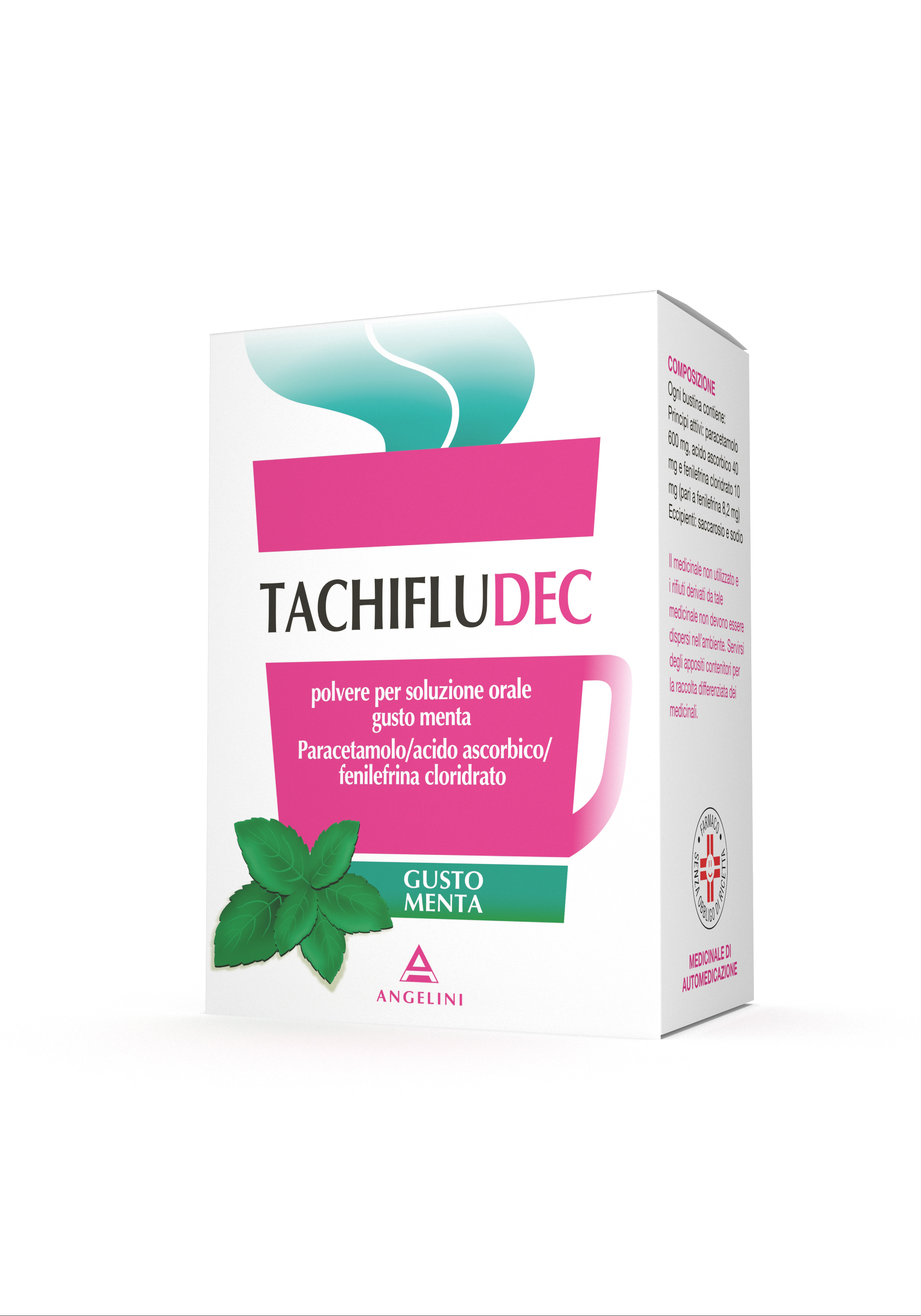 Tachifludec - Gusto menta - 10 Bustine Tachifludec - Gusto menta - 10 Bustine