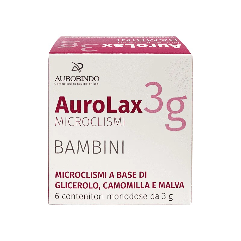 AUROLAX MICROCLISMI BAMBINI 6P AUROLAX MICROCLISMI BAMBINI 6P